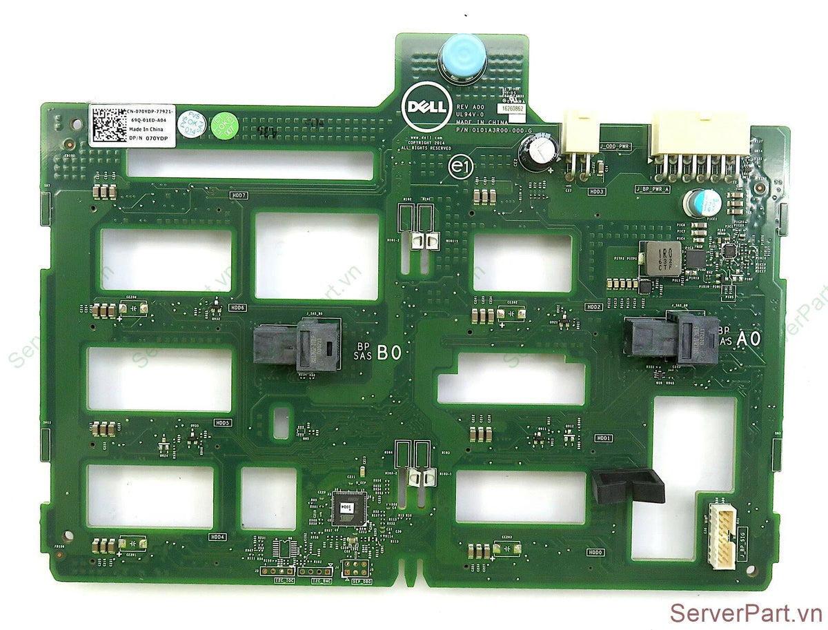 Backplane Dell PowerEdge 70YDP-RFB – Reacondicionado (3)