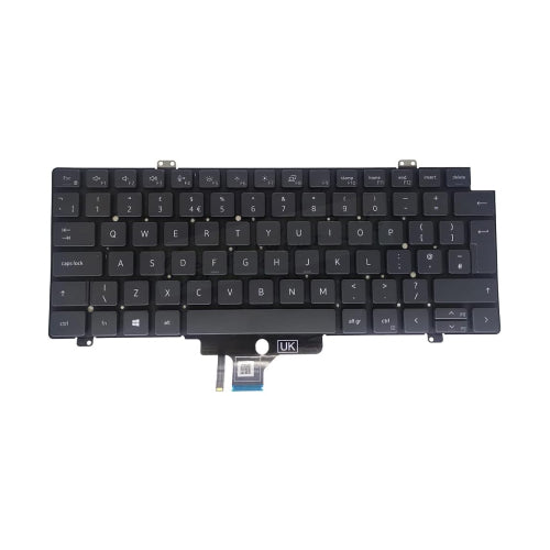 Dell teclado retroiluminado interno, inglés (Reino Unido) G7FK7 (2)