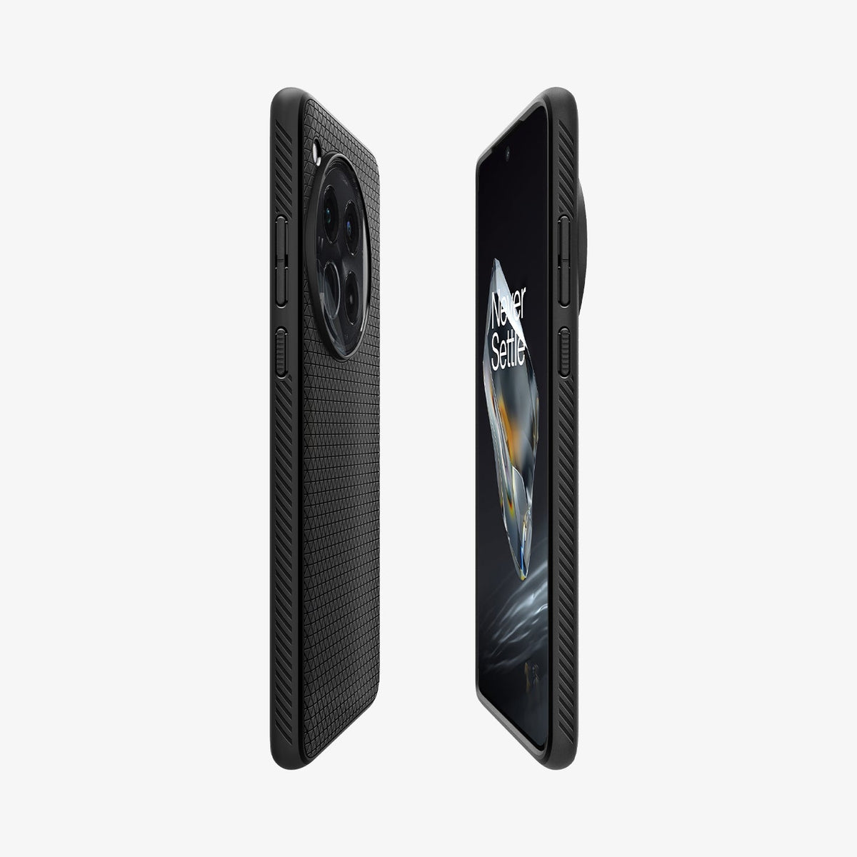 Spigen OnePlus 12 Liquid Air Mate Negro funda teléfono móvil