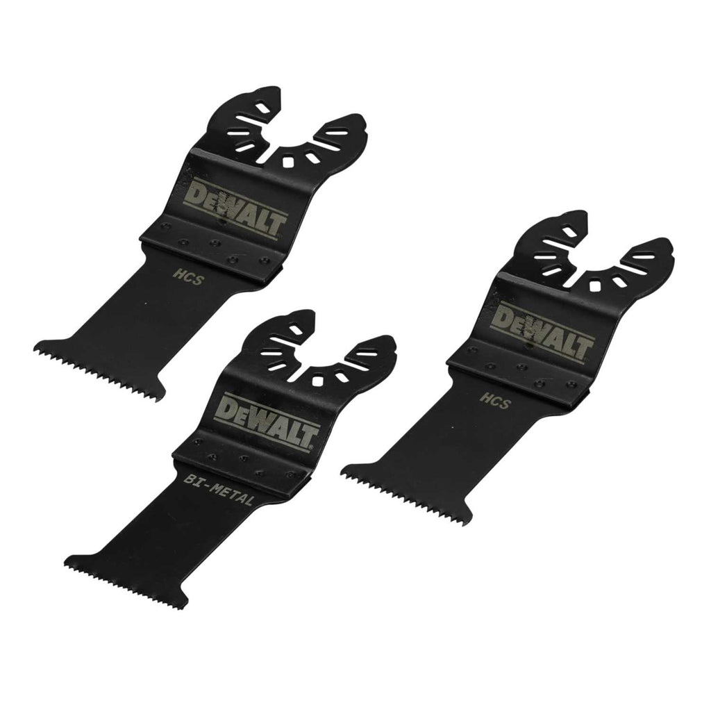 Juego de 3 hojas para multiherramienta DeWALT