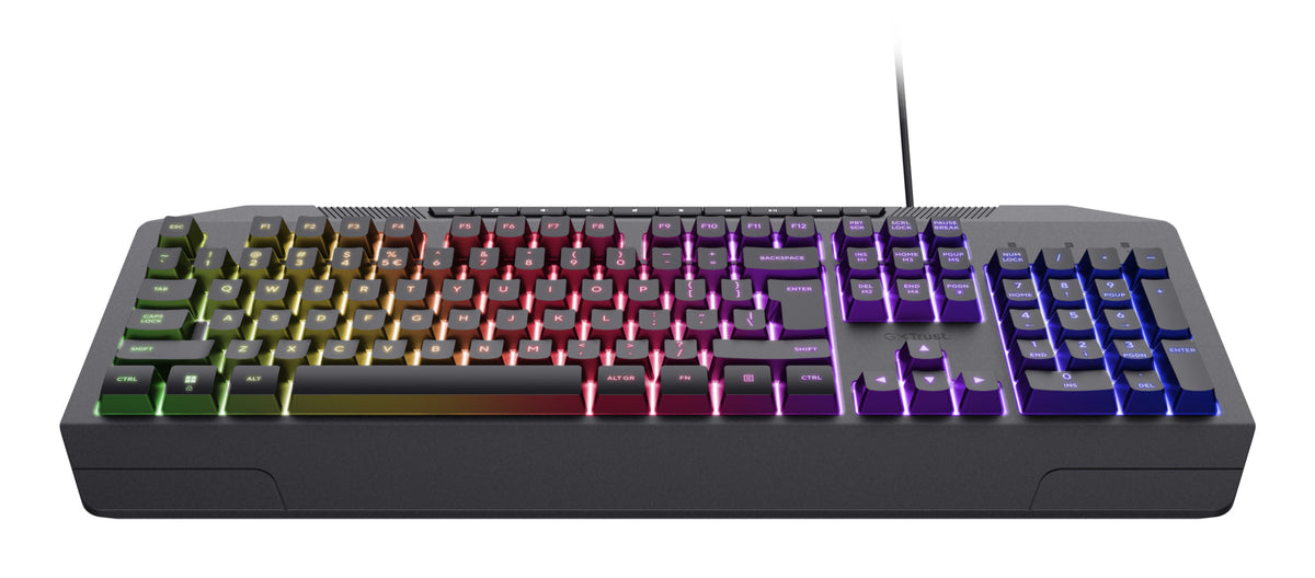 Trust GXT 836 Evocx teclado Juego USB QWERTY Inglés del Reino Unido Negro (3)