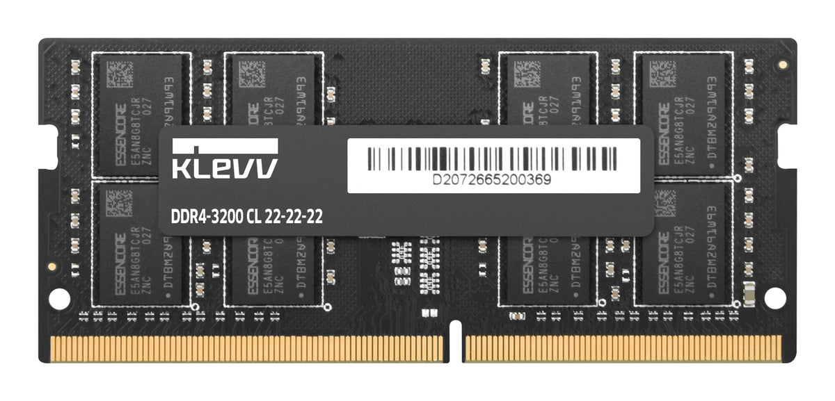 Klevv KD4BGSA80-32N220A módulo de memoria 32 GB 1 x 32 GB DDR4 3200 MT/s 260-pin SO-DIMM