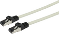 Cable patch RJ45 S/FTP Cat8.1 0,5 m gris