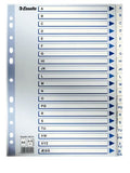 Esselte 100141 onglet d'index séparateur alphabétique polypropylène