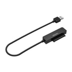AISENS ASE-25A03B caja para disco duro externo Caja de disco duro (HDD) 2.5" USB con suministro de corriente (3)