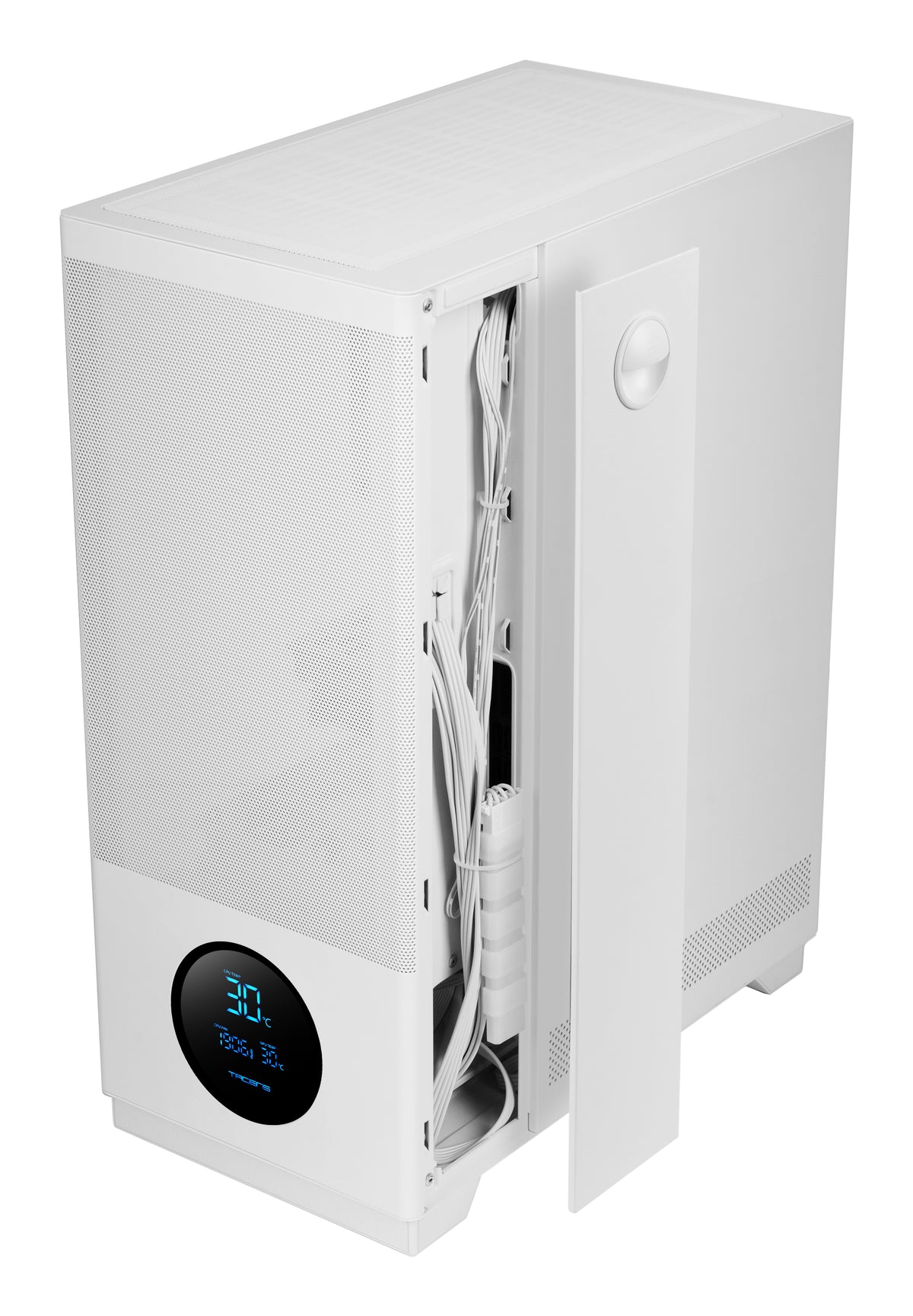 Tacens 2SAGITTA20W carcasa de ordenador Midi Tower Blanco (5)
