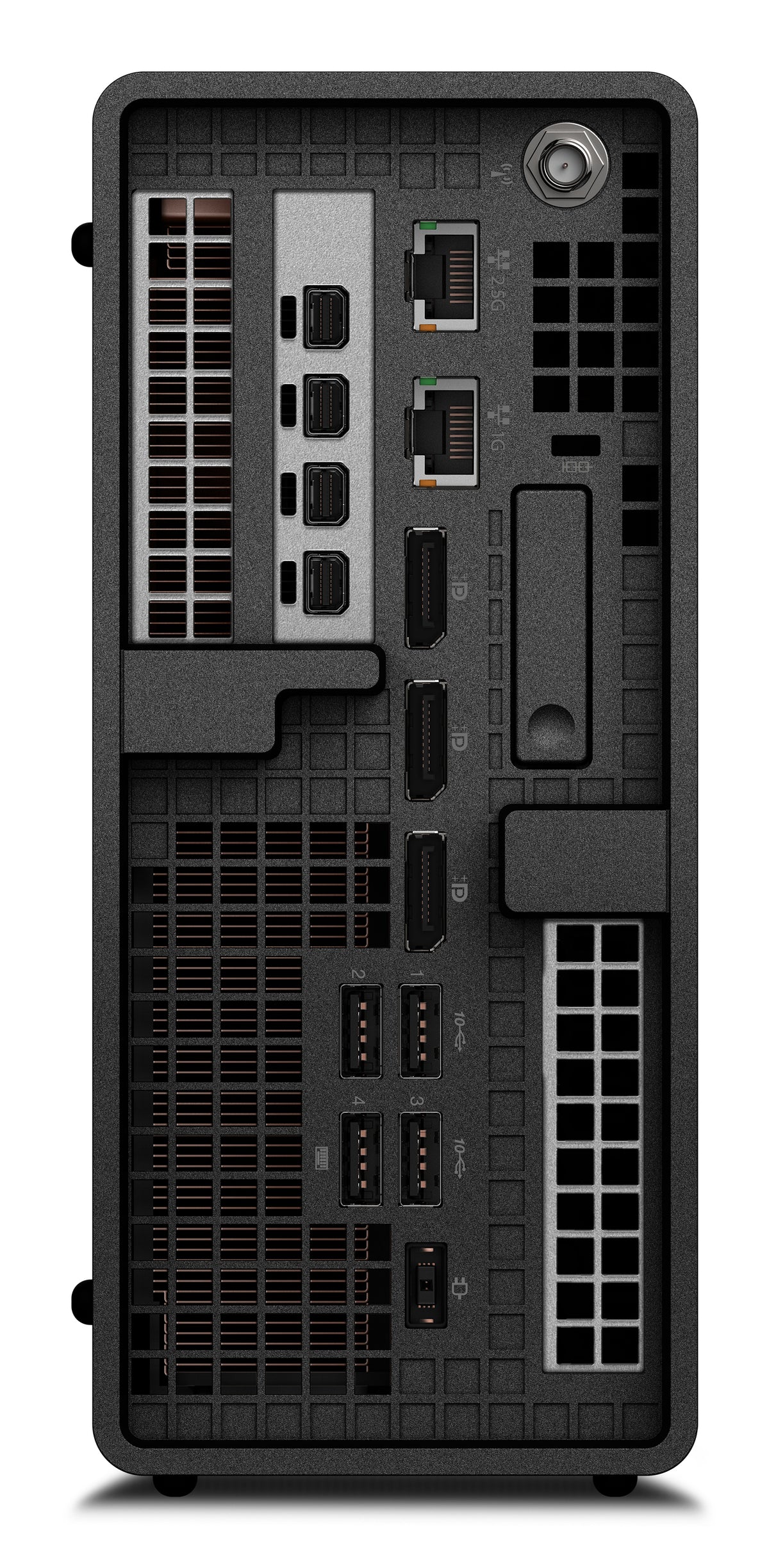 Lenovo ThinkStation P3 Ultra SFF Intel® Core™ i7 i7-14700 32 GB DDR5-SDRAM 512 GB SSD Windows 11 Pro USFF Puesto de trabajo Negro (8)