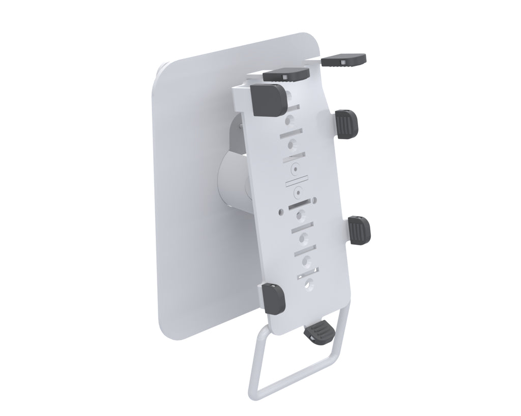 Ergonomic Solutions SpacePole Kiosk SKS001-32 accesorio para terminal de punto de venta Base POS Blanco Metal (4)