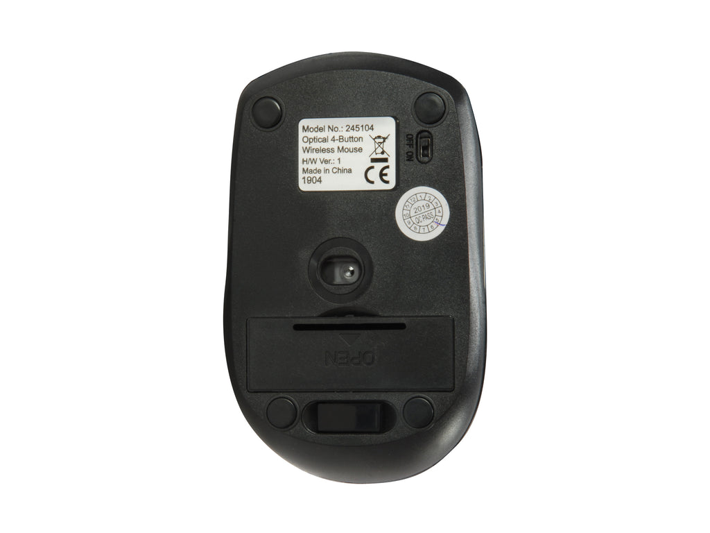 Equip 245104 ratón Viajes Ambidextro RF inalámbrico Óptico 1600 DPI (4)
