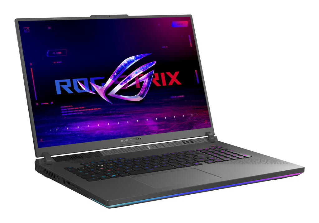 ASUS ROG Strix G18 G814PP-S8014W AMD Ryzen™ 9 8940HX Portátil 45,7 cm (18") WUXGA 32 GB DDR5-SDRAM 1 TB SSD NVIDIA GeForce RTX 5070 Wi-Fi 6E (802.11ax) Windows 11 Home Negro, Gris QWERTZ Alemán (3)