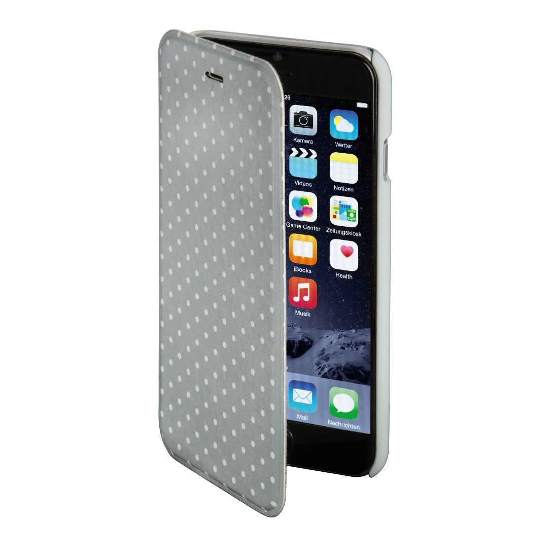 Hama 00137511 funda para teléfono móvil Libro Gris, Blanco (2)