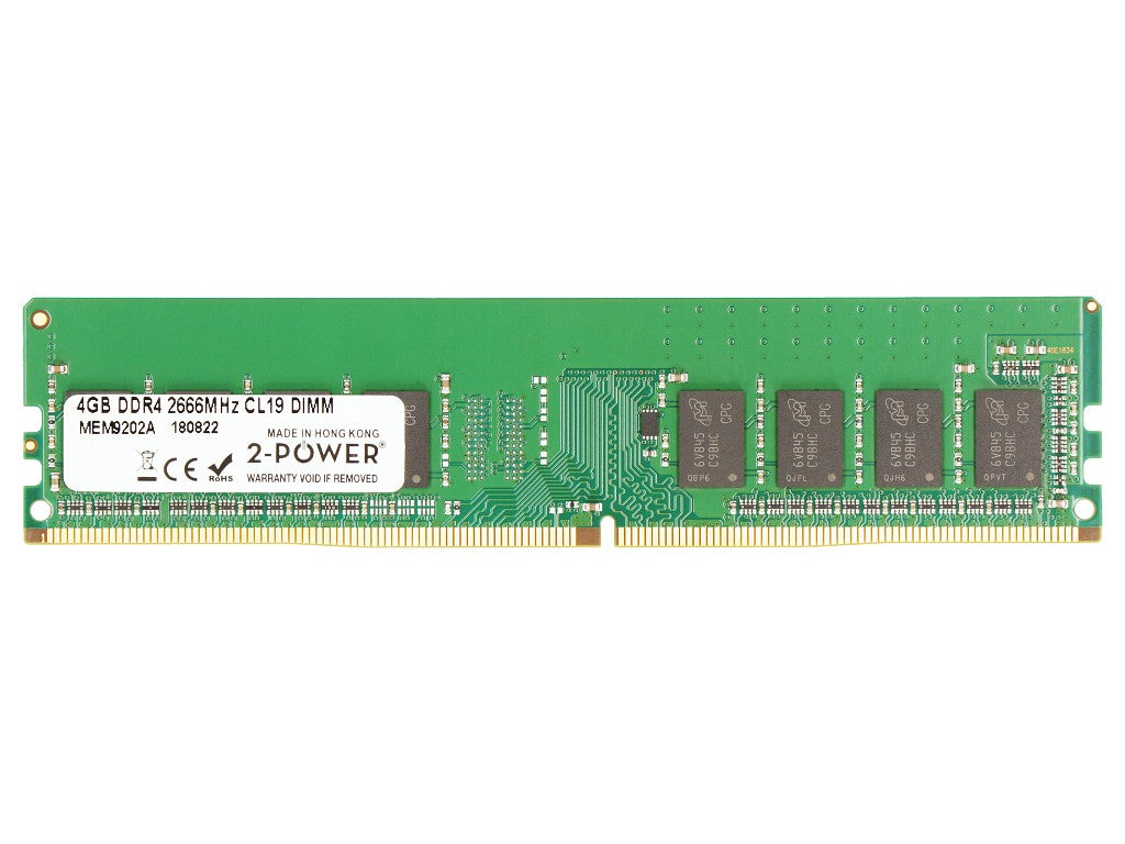 2-Power MEM9202A módulo de memoria 4 GB 1 x 4 GB DDR4 288-pin DIMM