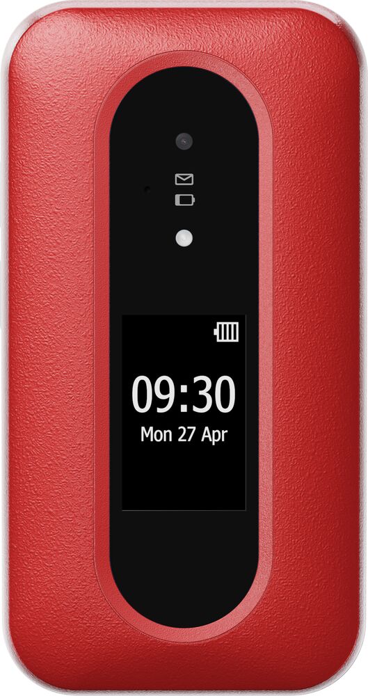Doro Leva L30 7,11 cm 142,7 g Rojo, Blanco Teléfono básico
