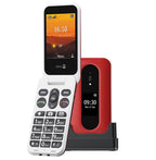 Doro Leva L30 7,11 cm 142,7 g Rojo, Blanco Teléfono básico