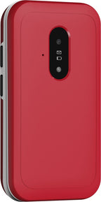 Doro Leva E22 7,11 cm 127,8 g Rojo, Blanco Teléfono básico