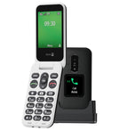 Doro Leva E30 7,11 cm 142,7 g Negro, Blanco Teléfono básico