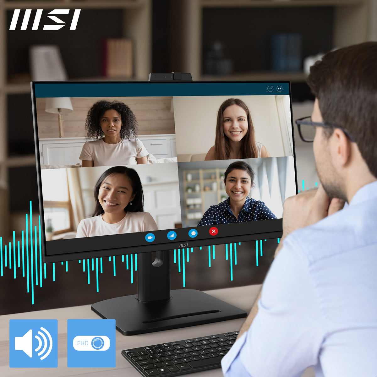MSI Pro MP275QPDG pantalla para PC 68,6 cm (27") 2560 x 1440 Pixeles Wide Quad HD LCD Negro (8)