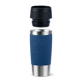 EMSA Travel Mug Classic N2020300 taza de viaje 360 ml Negro, Azul, Acero inoxidable Acero inoxidable (2)