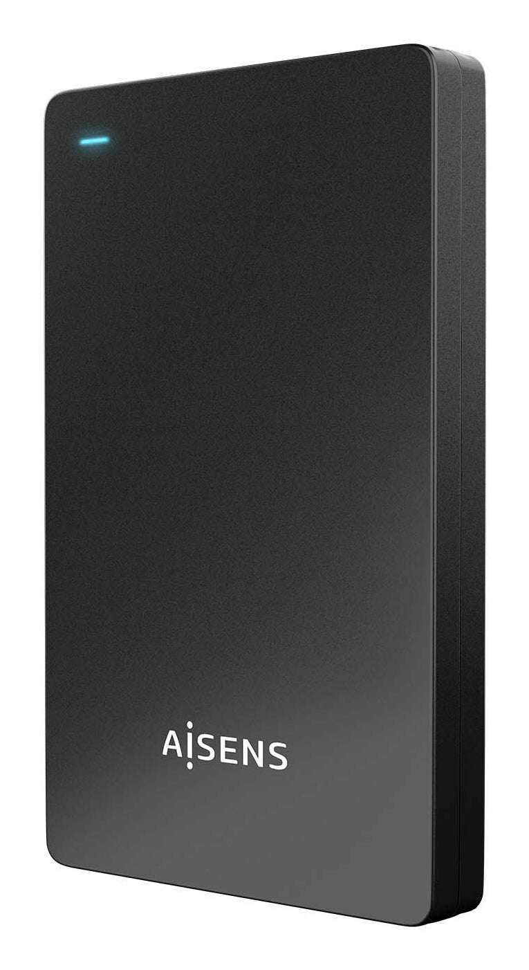 AISENS ASE-2542B caja para disco duro externo Caja de disco duro (HDD) Negro 2.5" (5)