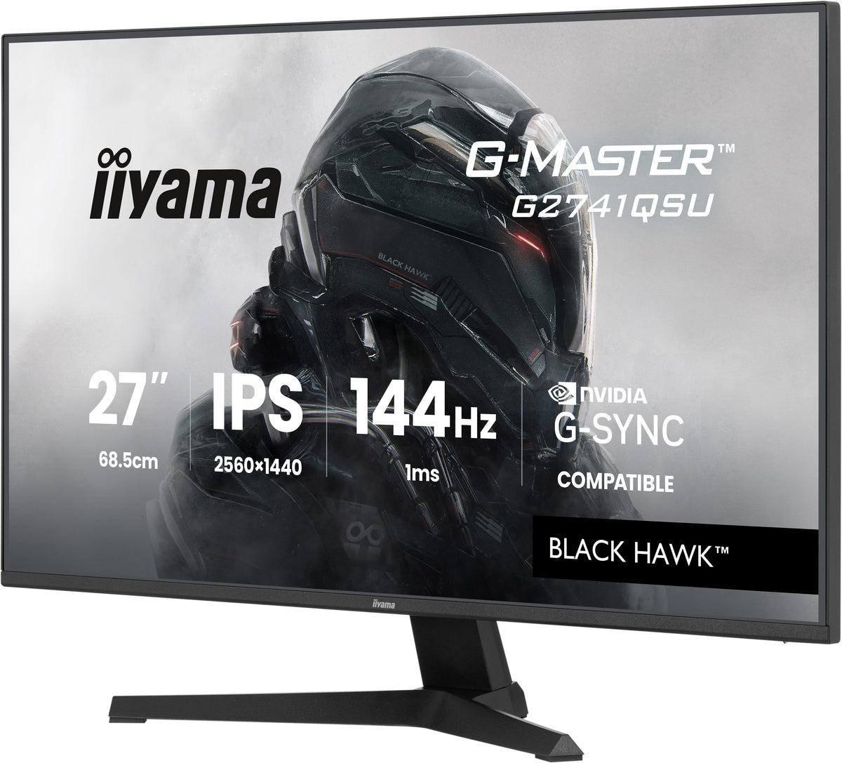 iiyama G-MASTER G2741QSU-B1 pantalla para PC 68,6 cm (27") 2560 x 1440 Pixeles 4K Ultra HD QLED Negro (2)