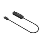 AISENS ASE-25C04B caja para disco duro externo Caja de disco duro (HDD) 2.5" USB con suministro de corriente (4)