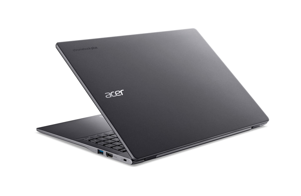Acer Chromebook CB516-1H-582S Intel Core 5 120U 40,6 cm (16") WUXGA 16 GB LPDDR5-SDRAM 256 GB SSD Wi-Fi 6E (802.11ax) ChromeOS Gris QWERTZ Alemán (6)