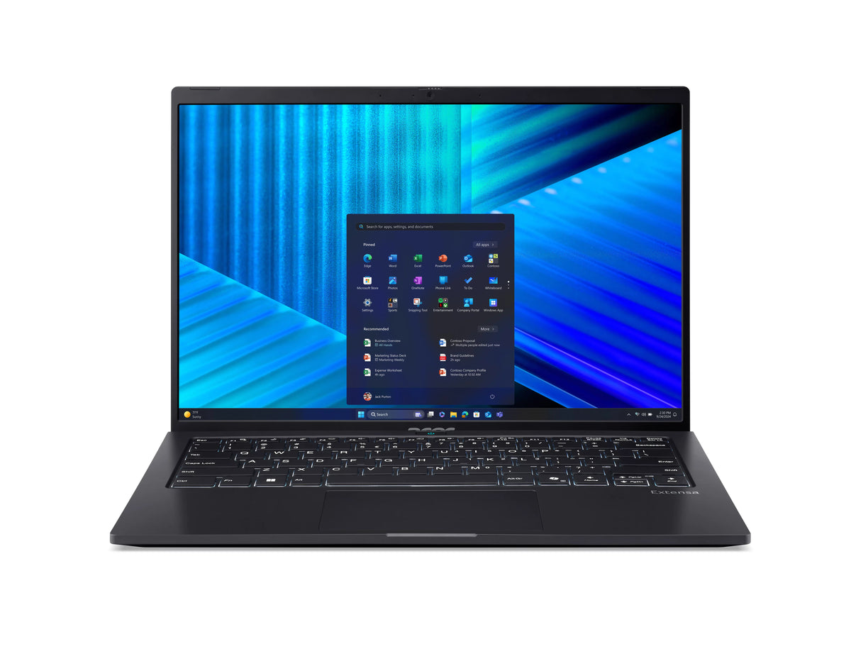 Acer Extensa 14 EXO14-71-78J7 Intel Core Ultra 5 125H Portátil 35,6 cm (14") WUXGA 16 GB DDR5-SDRAM 512 GB SSD Wi-Fi 6 (802.11ax) Windows 11 Pro Negro