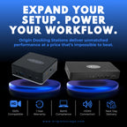 Origin Storage OSDOCK-USBC base para portátil y replicador de puertos