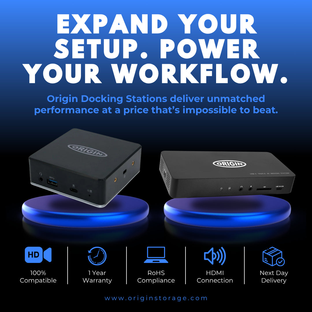 Origin Storage OSDOCK-USBC base para portátil y replicador de puertos