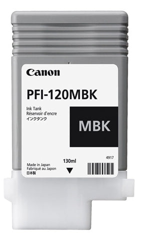 Canon PFI-120MBK cartucho de tinta 1 pieza(s) Original Negro mate (2)