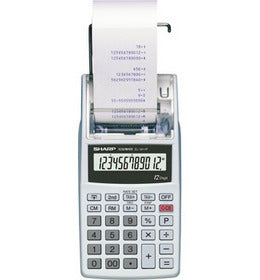 Sharp EL-1611PGY calculadora Bolsillo Calculadora de impresión Blanco (2)