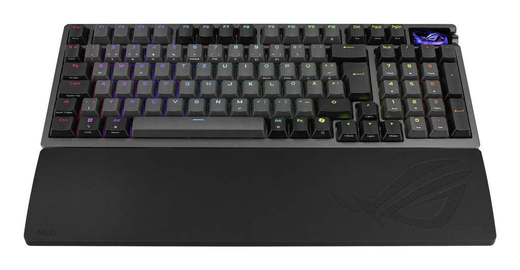 ASUS ROG Azoth 96 HE teclado Juego USB + RF Wireless + Bluetooth QWERTZ Negro (4)