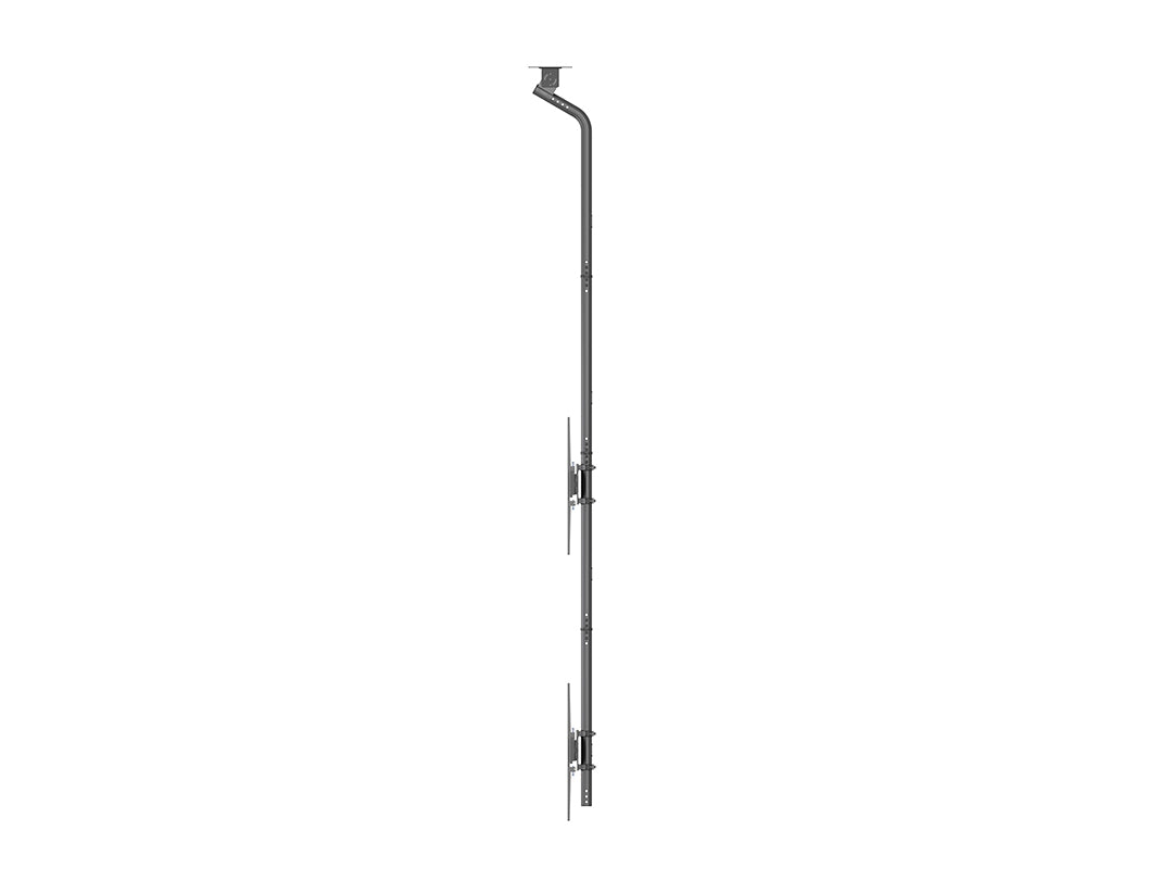Multibrackets 3930 soporte para pantalla de señalización 2,54 m (100") Negro