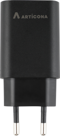 Adaptador carga ARTICONA 30W USB-C negro