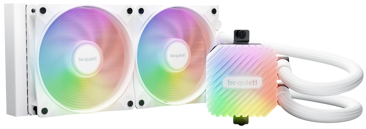 be quiet! LIGHT LOOP 240mm White Procesador Sistema de refrigeración líquida todo en uno 12 cm Blanco 1 pieza(s)