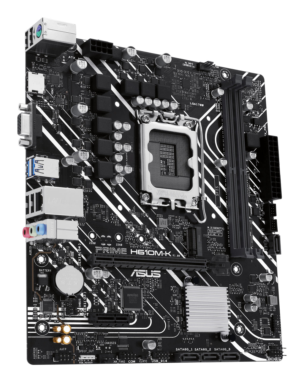 ASUS Prime H610M-K Intel H610 LGA 1700 micro ATX (5)