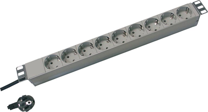Lehmann Regleta 482,6 mm (19"), 9 tomas 20922