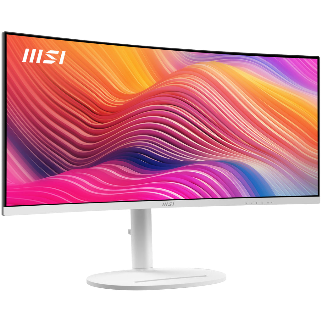 MSI Modern MD342CQPWDE pantalla para PC 86,4 cm (34") 3440 x 1440 Pixeles UltraWide Quad HD LCD Blanco (8)