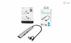 i-tec CAHUBMETALMINI4 hub de interfaz USB 3.2 Gen 1