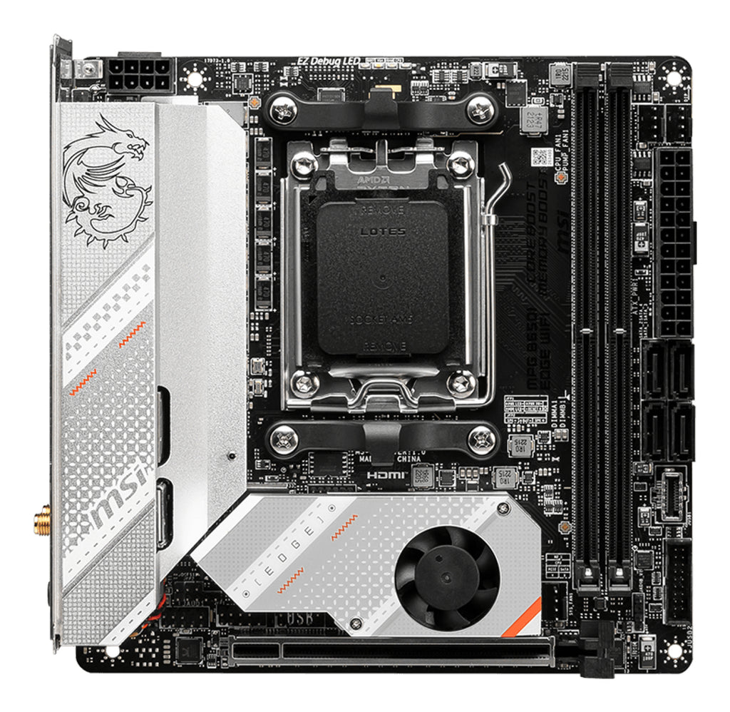 MSI MPG B650I EDGE WIFI placa base AMD B650 Zócalo AM5 mini ITX (3)