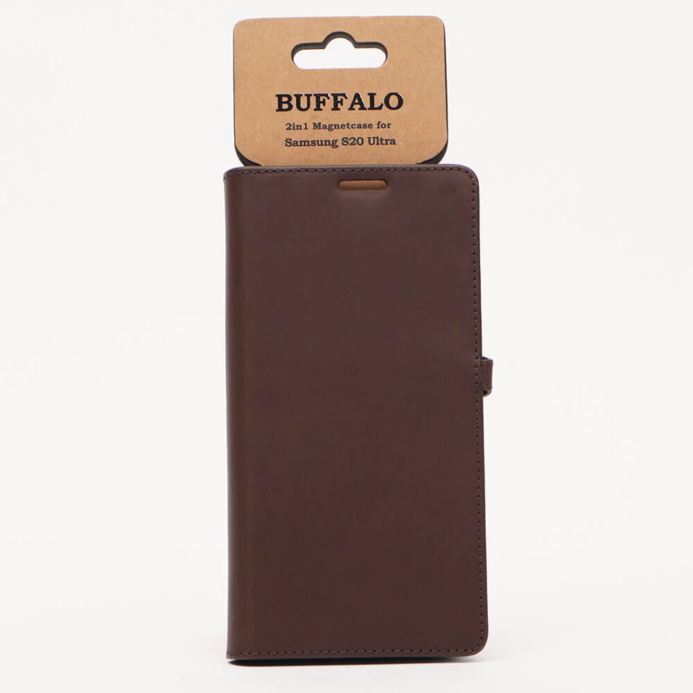 Buffalo 590028 funda para teléfono móvil 6.9" Funda cartera Marrón