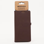 Buffalo 590028 funda para teléfono móvil 6.9" Funda cartera Marrón