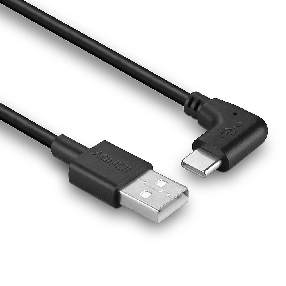 Lindy 32001 cable USB USB 2.0 1 m USB A USB C 15 W Negro (4)