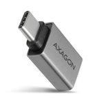 Axagon RUCM-AFA cambiador de género para cable USB type C USB type A Metálico
