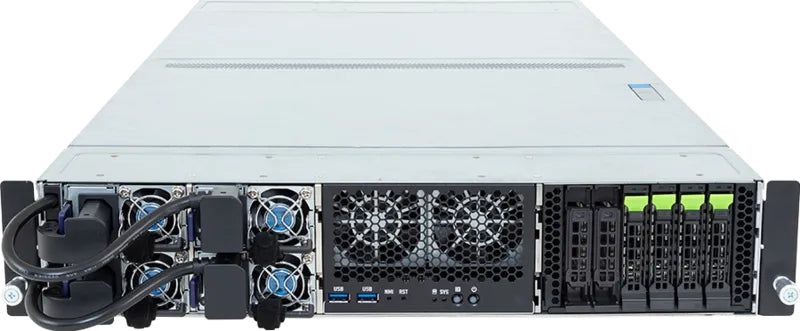 GIGABYTE XV24-SX0-AAJ1 LGA 4710 Bastidor (2U) Negro, Acero (5)