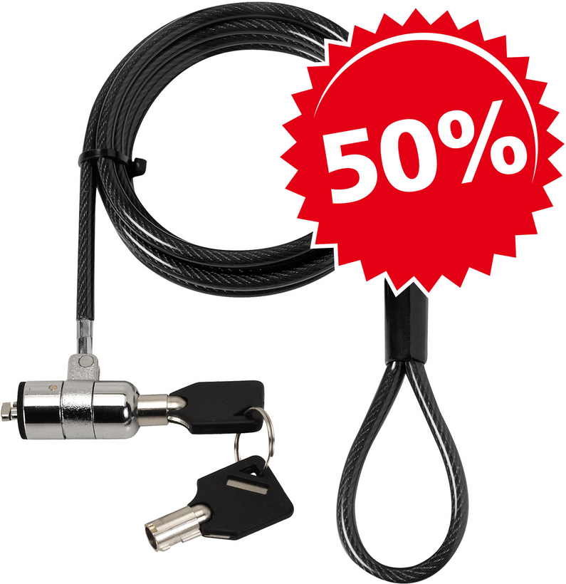 Candado cable ARTICONA Extra negro (4)