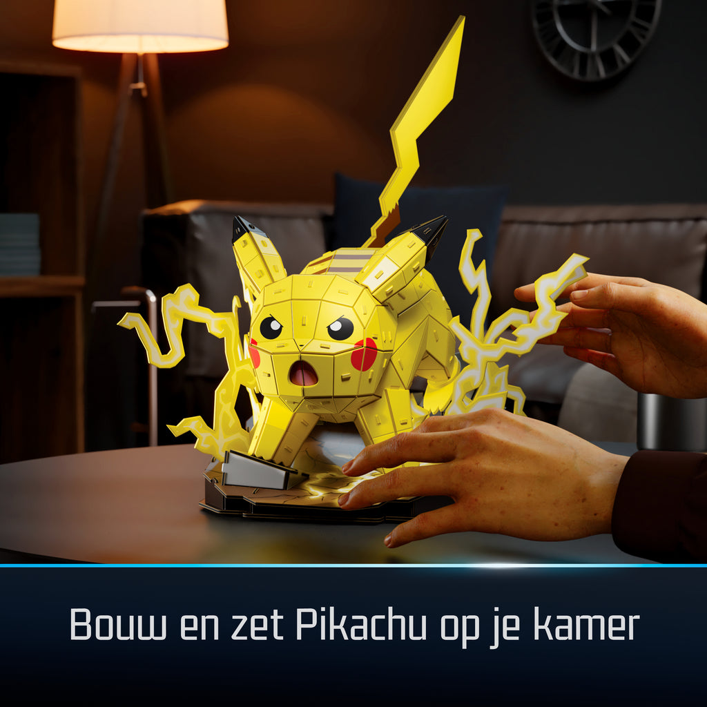 4D Build FDP FAP Pokemon Pikachu GML Puzle 3D 201 pieza(s) Dibujos