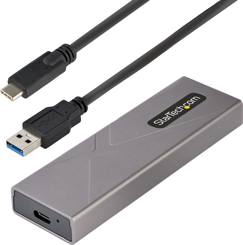 Startech - Works w/ Thunderbolt 3 (M2-USB-C-NVME-SATA), Caja de almacenamiento (5)