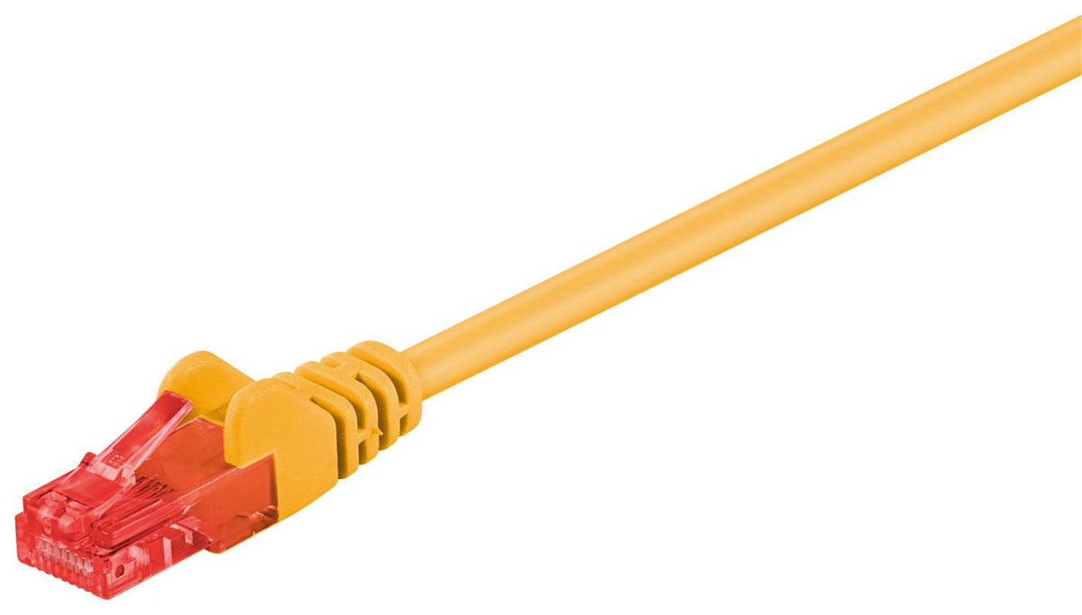 Microconnect B-UTP602Y cable de red Amarillo 2 m Cat6 U/UTP (UTP) Alrededor (2)