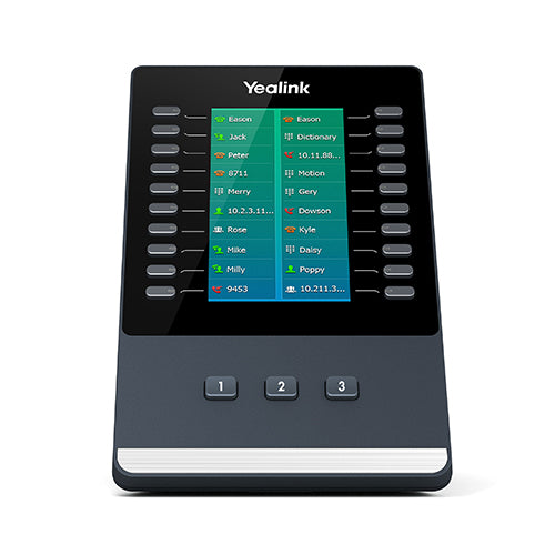 Yealink EXP50 IP módulo adicional (add-on) Negro, Gris 23 botones (3)